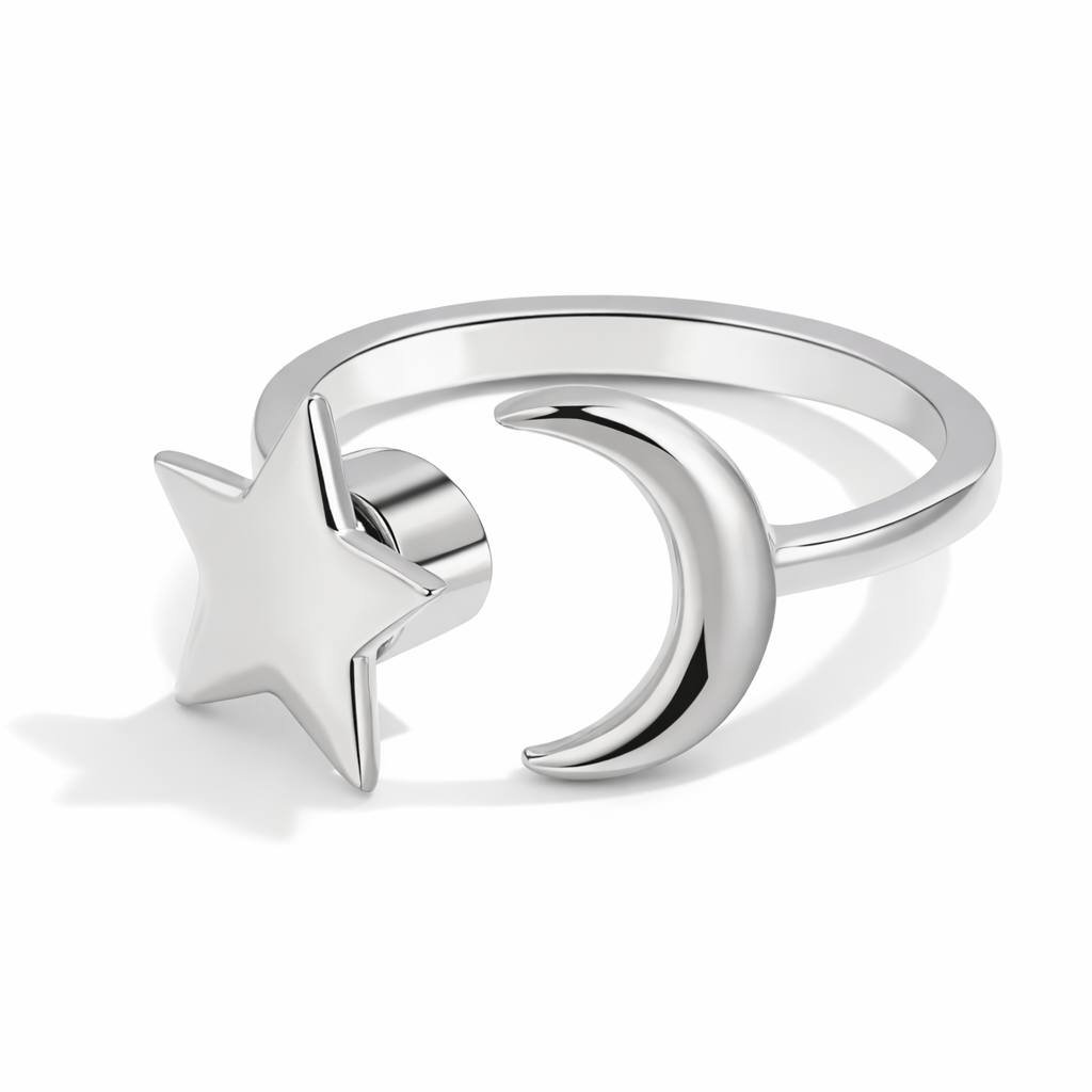 Каблучка-антистрес "Місяць"