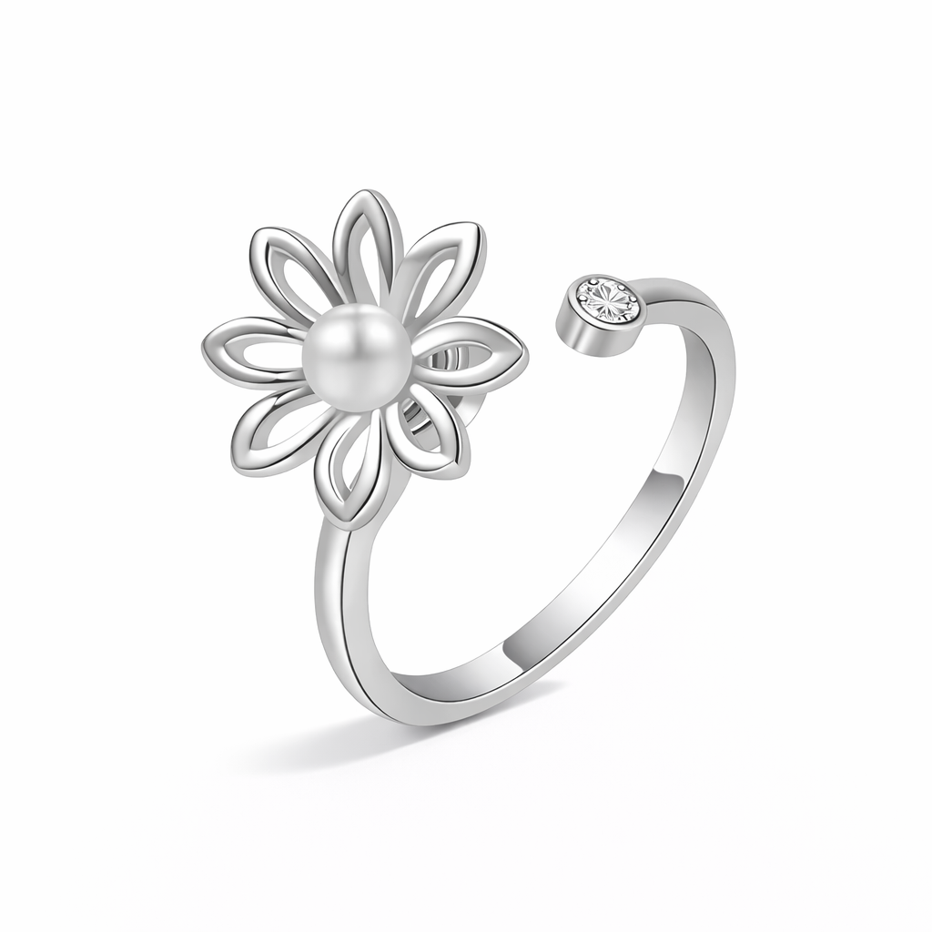 Каблучка-антистрес "Квітка"