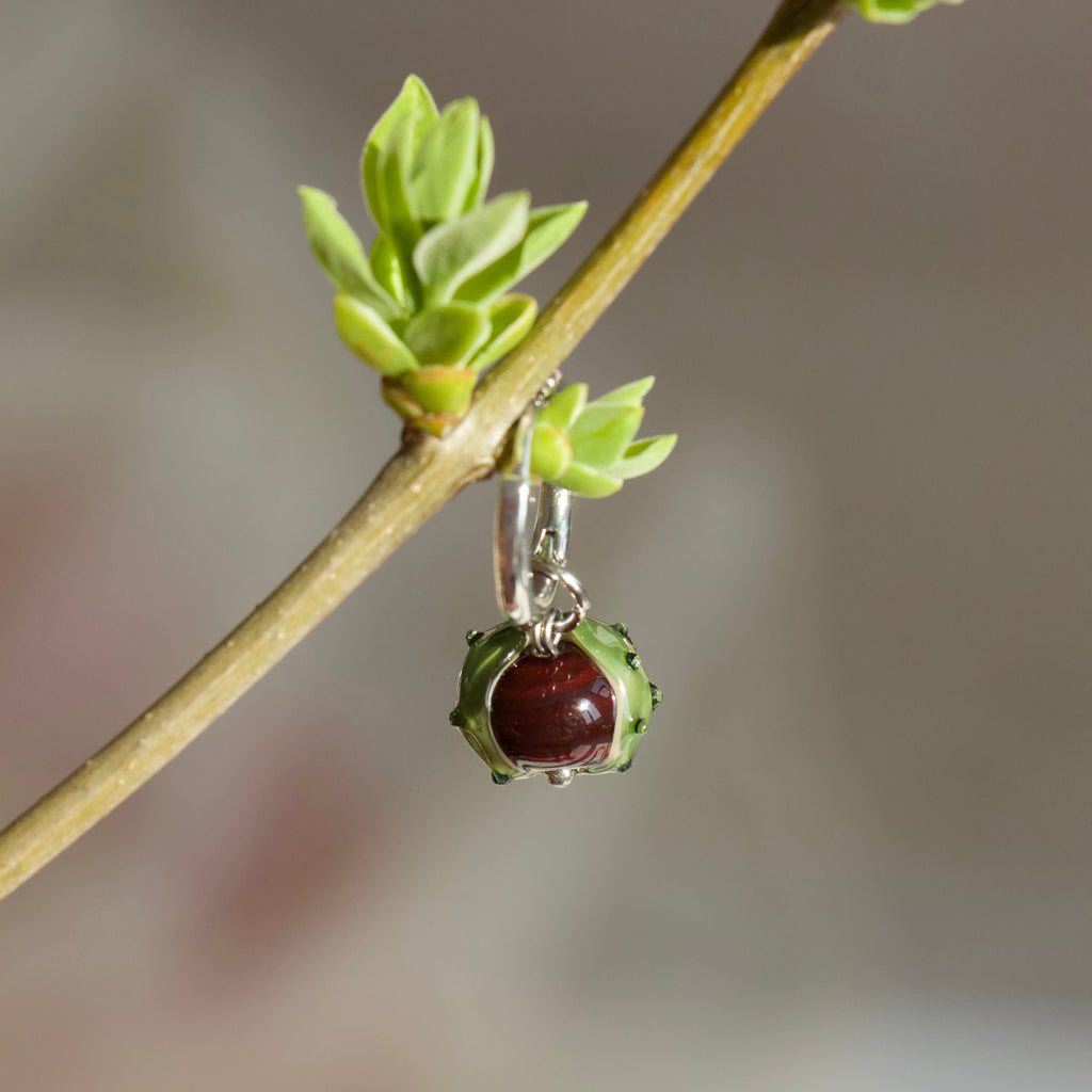 Сережки "Каштани"