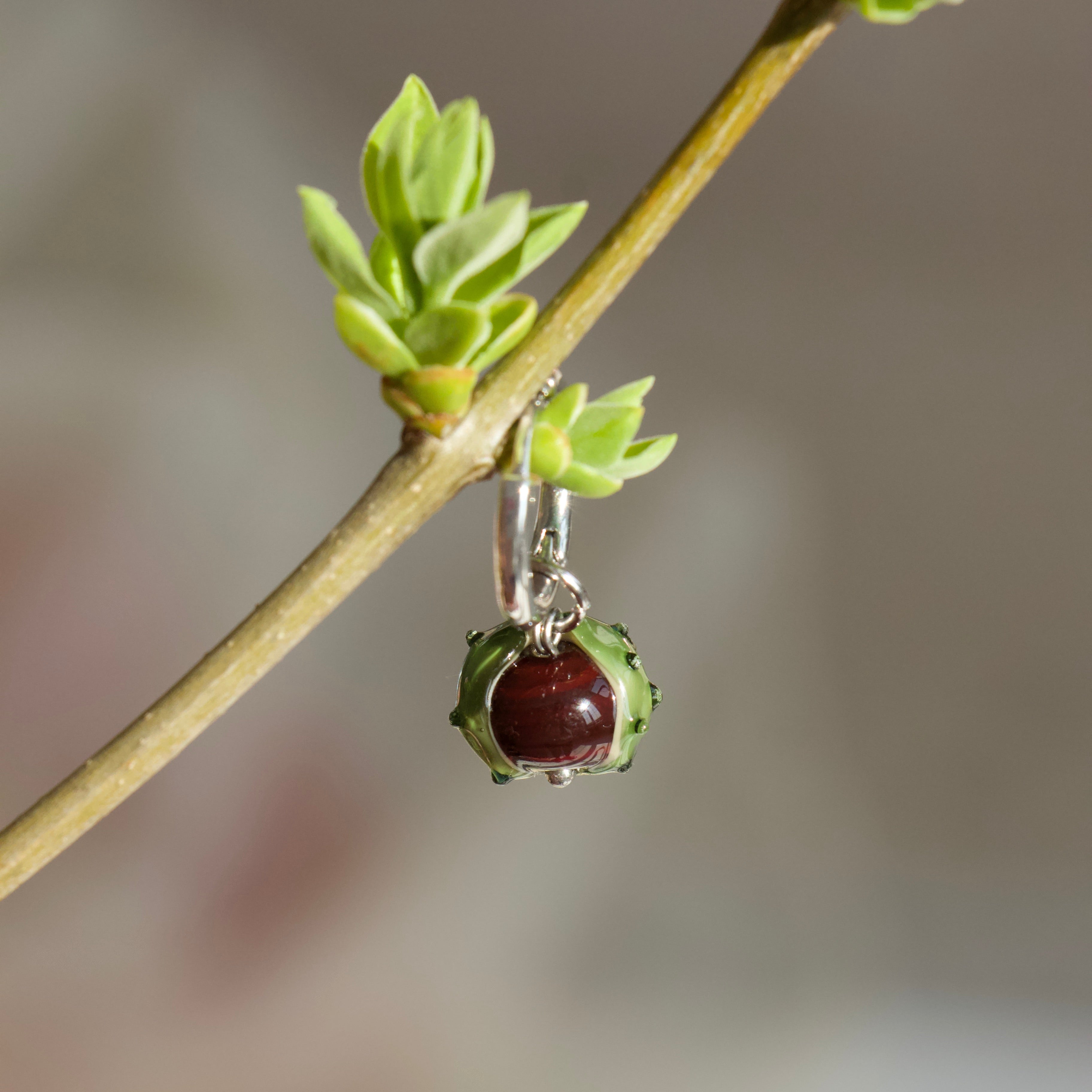 Сережки "Каштани"