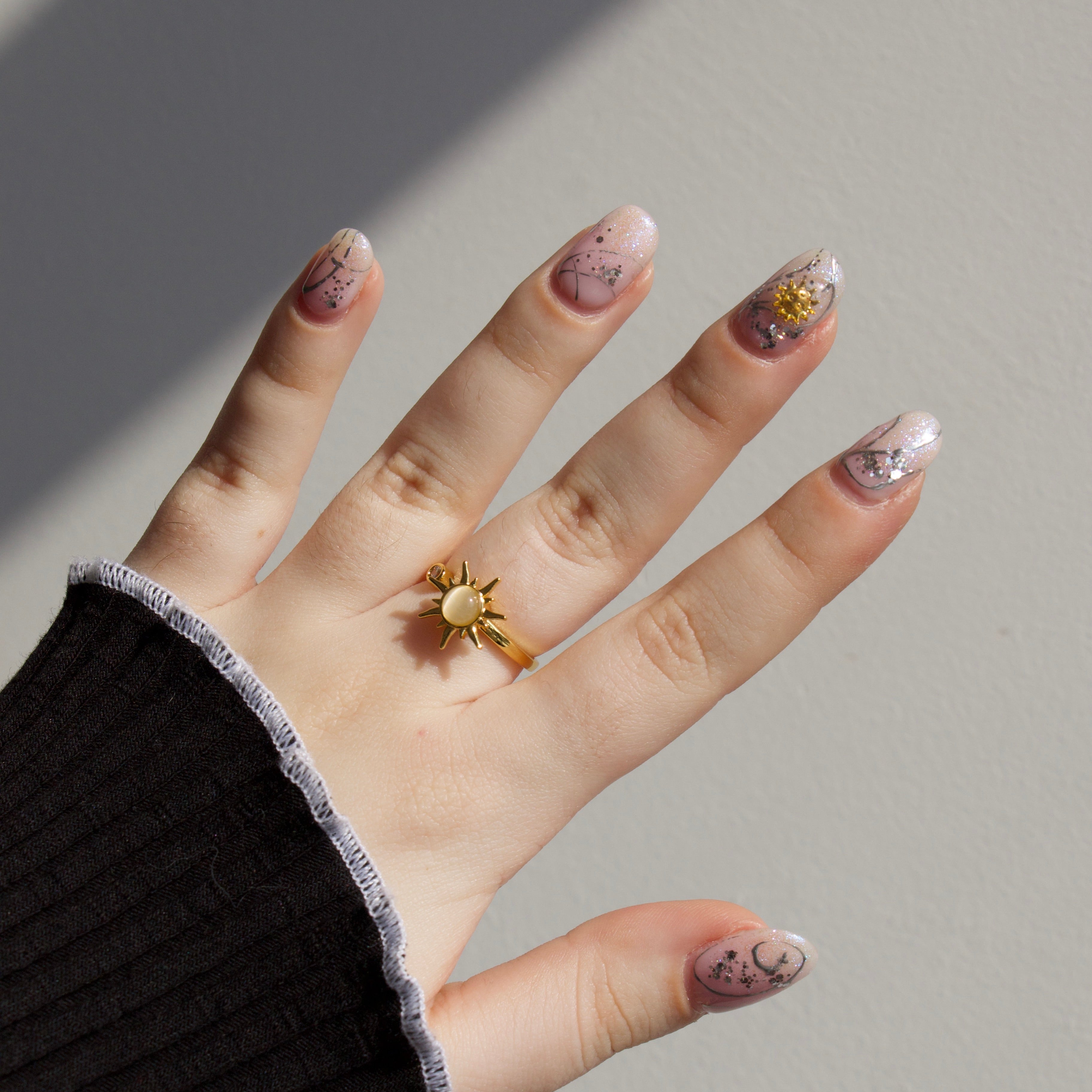 Каблучка-антистрес "Сонце"