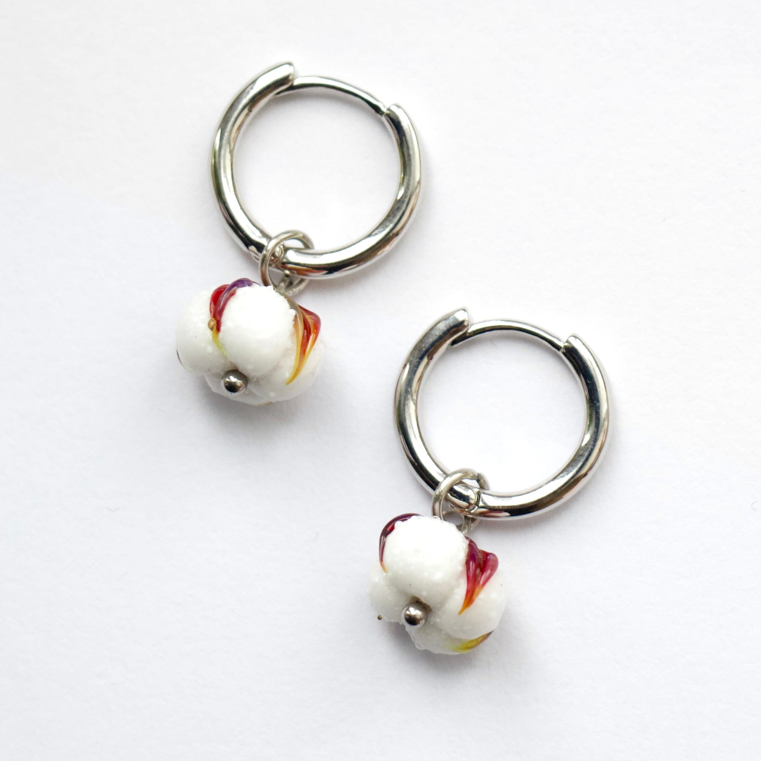 Сережки "Бавовна"