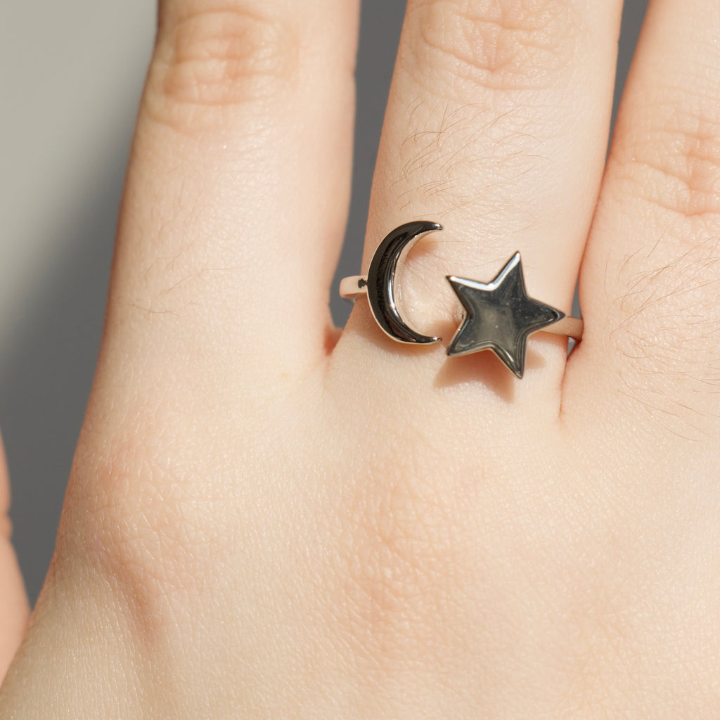 Каблучка-антистрес "Місяць"