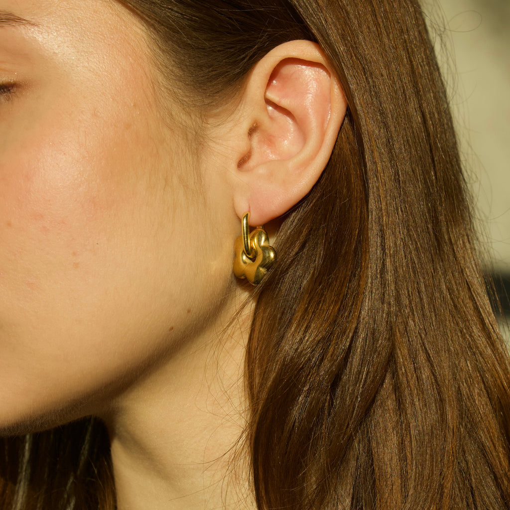 Сережки "Квітка"