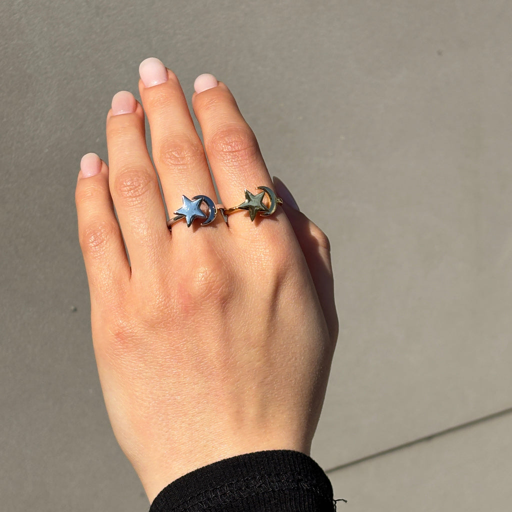 Каблучка-антистрес "Місяць"