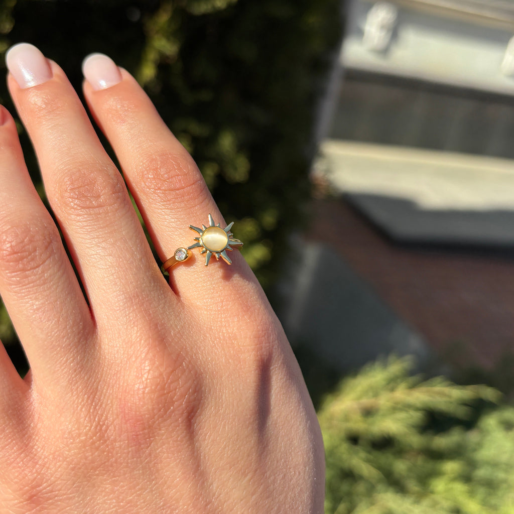 Каблучка-антистрес "Сонце"