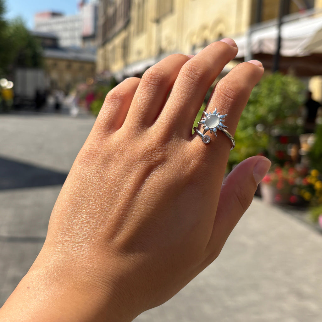 Каблучка-антистрес "Сонце"