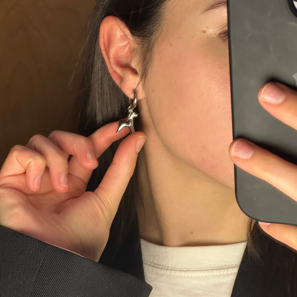 Сережки "Коники"